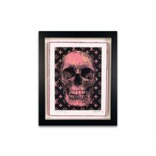  Skulls Collaboration 5 Black with Pink by Stephen Wilson