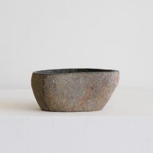 Charcoal Bean Riverstone Bowl by Objects