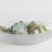 Green Calcite by Minerals