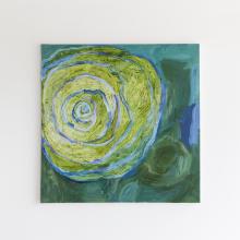 Whirling Camellia by Margaret Evangeline