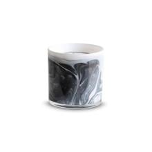 White Sage & Lily Swirl Glass Candle by Scent