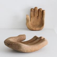 Cupped Hand Bowl Sculpture by Accessories