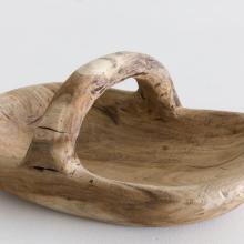 Eucalyptus Carved Foraging Basket by Accessories