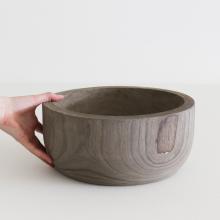 Paulownia Serving Bowl - Charcoal by Accessories