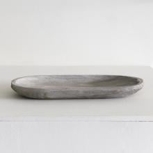 Paulownia Wood Platter - Grey by Accessories