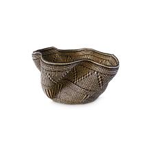 Neutral Woven Basket by Accessories