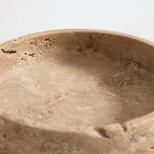 Natural Travertine Bowl by Accessories