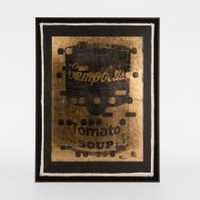 It's All Derivative: Campbells Soup Dark Gold Negative by Bill Claps
