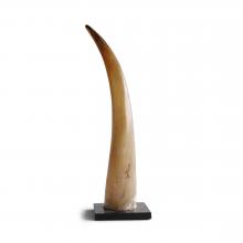 Brown Cow Horn on Base M by Objects