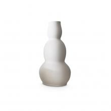 Gourd Vase (White) by Bo and Olivia Jia