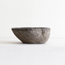 Angled Large Riverstone Bowl by Objects