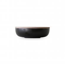 Semi-Matte Black Nesting Hermit Bowls - Small by Objects