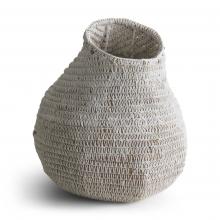 Biyu Woven Vase-White by Objects
