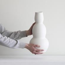 Cold Mountain Gourd Vase by Bo and Olivia Jia