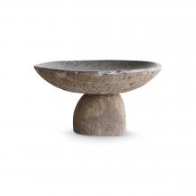 Stone Pedestal Bowl 1 by Objects